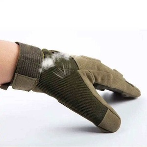 Gants de travail en tissu respirant à doigts entiers en matériau doux pour hommes - Product Image 4