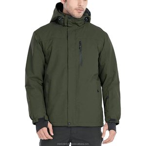PRIMEFIELD ENTERPRISES - Chaqueta de Esquí Ligera y Transpirable para Hombre, con Bloques de Color, Forro Polar Sintético Polartec, Capucha y Cremallera Aislante - Product Image 5