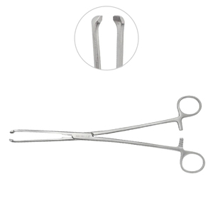 คีมจับเนื้อเยื่อ Allis ขนาด 9.5 นิ้ว 4 แถว 5 ซี่ฟัน ทำจากเหล็กกล้าไร้สนิม สำหรับการจับเนื้อเยื่ออย่างแน่นหนา - Product Image 1