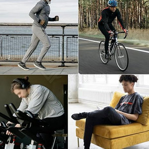 Pantalon de jogging pour homme Fresh Look avec tissu léger et design flexible pour la course à pied - Product Image 2