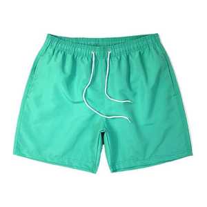 Pantalones Cortos Deportivos para Hombre, con Logotipo Personalizado, Cintura Elástica, Poliéster Sólido, Ropa Deportiva Informal, para Entrenamiento, Gimnasio - Product Image 2