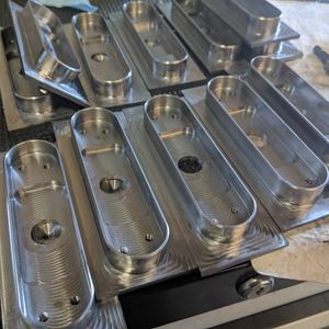 Componentes de Placa Industrial de Acero Inoxidable/Aluminio Fresados por CNC Mediante Mecanizado VMC para Ensamblaje de Equipos Mecánicos - Product Image 5