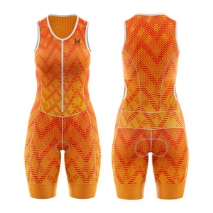 Ensemble de maillot et de short de cyclisme pour femmes, taille plus, léger, respirant, 100% écologique, extensible dans quatre directions, séchage rapide - Product Image 3