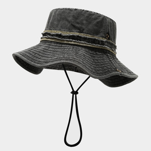 Sombrero de Pescador Lavable para Mujer y Hombre, de Mezclilla, para Verano, Protección Solar, Ala Ancha, para Camping y Senderismo al Aire Libre - Product Image 3