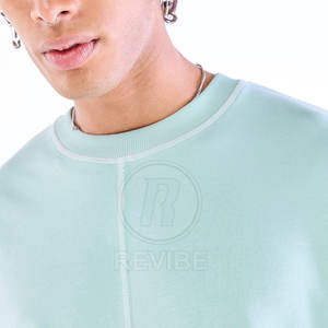 Sweat-shirt décontracté pour homme, surdimensionné, 100% coton, tissu polaire respirant et écologique, fabriqué au Pakistan, haute qualité - Product Image 5