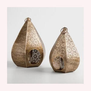 Porte-bougie en métal de luxe artisanal, design minimaliste, durable, résistant à la chaleur, tailles et couleurs personnalisables, élégant pour la maison - Product Image 3