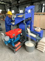 Machine à décortiquer le riz automatique HJ-600 avec déstonneur, machine à moudre le riz paddy, polisseuse de riz 440 kg pour le traitement du riz