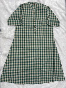 Última Colección de Verano, Vestido Midi con Estampado a Cuadros, Manga Corta, Corte en A, Informal, para Oficina y Uso Diario, para Mujer, Ajuste Cómodo - Product Image 6