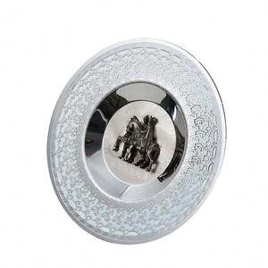Plaque murale décorative en métal allié, imprimée en typographie et gravée en relief, motif animalier, pour un décor moderne de style ferme en acier inoxydable - Product Image 1