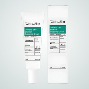 Crème Cica coréenne K-Beauty Whatiforskin Centella Zinc Blemish Exosome, fabriquée en Corée, 20 ml, lotion pour le visage - Product Image 3
