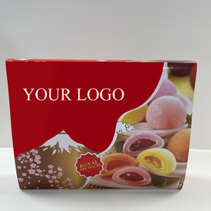 Caja de pastelería impresa personalizada, caja de embalaje de galletas-papel dúplex de 400gsm con revestimiento a prueba de grasa - Product Image 1