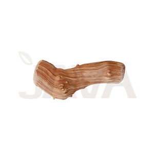 ของเล่นเคี้ยวสำหรับสุนัขแบบเป็นมิตรต่อสิ่งแวดล้อม ทนทาน ทำจากไม้กาแฟ รูปทรงบิดเกลียว ช่วยทำความสะอาดฟัน เพื่อความสนุกของน้องหมา - Product Image 1