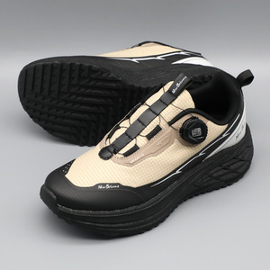 Nouvelles chaussures de sport pour hommes, à boucle rotative, basses, à semelle épaisse, légères, absorbant les chocs, à semelle souple, pour le jogging et l'athlétisme - Product Image 3