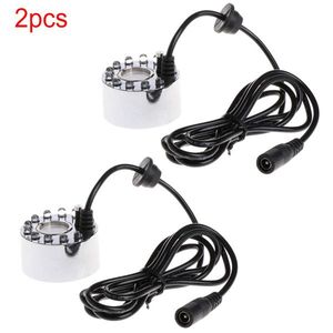 Fontana da Giardino con Nebulizzatore a 12 LED, Illuminazione a Ultrasuoni, Fontana Decorativa per Laghetto con Luci LED - Product Image 2