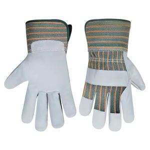Vente flash - Gants de sécurité en cuir véritable pour les travailleurs du bâtiment et de la construction, résistants aux chocs et aux brûlures - Product Image 6
