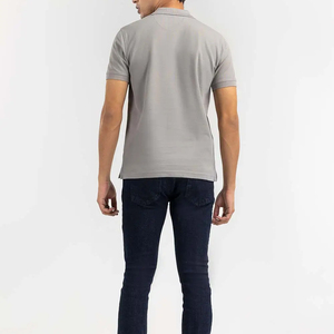 Camiseta de Diseño Elegante para Hombre - Patrón Sólido, Tela de Forro Polar, Transpirable y de Secado Rápido, Colores Personalizables - Product Image 3