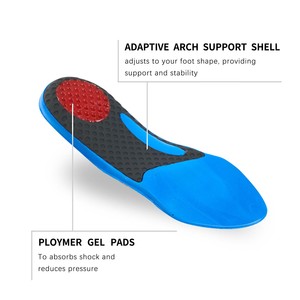 Elastic Shock Absorbing <b>Inner</b> <b>Soles</b> Breathable Sneaker Sports <b>Shoe</b> Replacement Insoles - Product Image 4
