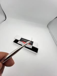 Herramienta Separadora de Pestañas 2 en 1 de Doble Punta, Removedor de Puntos Negros, Acabado Plateado Espejo, Más Vendida, para Lifting Facial, de Pestañas y Cejas - Product Image 4