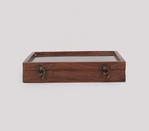 Classic Designer Wooden Box for <b>Spice</b> High End Finishing Carved Wooden <b>Spice</b> Box With Separate 12 Pots Manufacturer Wholesaler - Product Image 1