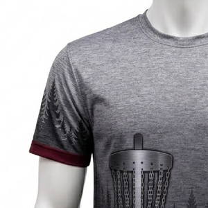 Camisetas de Disc Golf OEM ODM, Diseño Personalizado, Alta Calidad, Precio de Fábrica, Transpirables, de Secado Rápido, Ligeras, Ropa Deportiva - Product Image 6