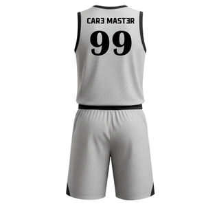 Uniforme de Baloncesto Personalizable con Logotipo, Transpirable, 100% Poliéster, para Hombre, Corte Corto y Cómodo, Nombre del Equipo Personalizado, Hecho en Pakistán - Product Image 3