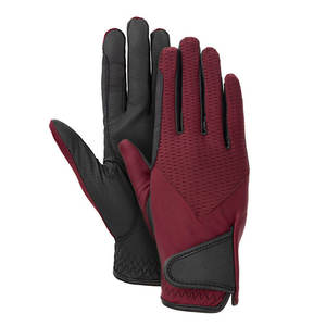 Gants d'équitation en cuir pleine fleur pour sports de plein air, personnalisation de la marque AINAS INDUSTRIES, modèle AI-RG-03 - Product Image 1