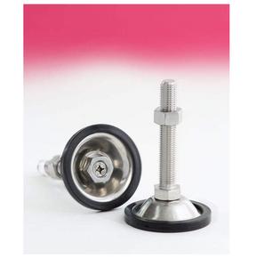 Pernos de Nivelación de Acero Inoxidable HARMONIE P2 SUS-02 de Alta Precisión, Tuercas Ajustables, Fijaciones con Acabado Pasivado, Rosca Métrica, 1 Tuerca/Perno - Product Image 1