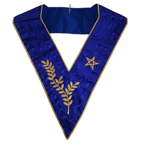 Custom <b>Collars</b> for Sale Masonic Lodge <b>Metal</b> Working Tools Silver Chain <b>Collar</b> & Velvet Backing - Product Image 5