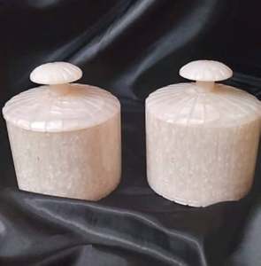 Tarro Multifuncional para Almacenamiento de Alimentos, Tarro de Resina para Frutos Secos, Tarro de Alta Calidad Hecho a Mano para Snacks y Frutos Secos - Product Image 5