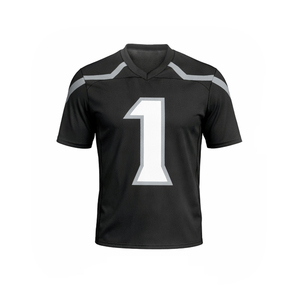 Usine de production de maillots de football professionnels sur mesure, maillots de football américain, vêtements de sport en polyester de qualité supérieure - Product Image 3