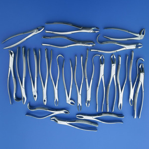 SHAHZIK INTERNATIONAL 30 Pinces d'extraction dentaire en acier inoxydable de classe I, poignée ergonomique, alimentées par turbine, écologiques, certifiées CE - Product Image 4