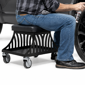 Ergonomic Garage Rolling Work <b>Stool</b>, Portable Creeper Seat with Tool Storage Tray for Workshop and Auto Repair GAPSTL001 - Product Image 1