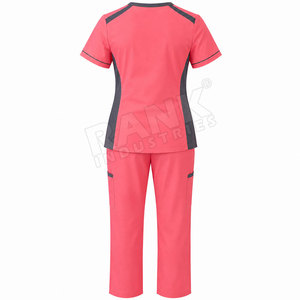 Vêtements d'infirmière respirants, à séchage rapide et extensibles, uniformes d'hôpital, uniformes pour le personnel pharmaceutique, uniformes d'infirmière fabriqués au Pakistan - Product Image 2