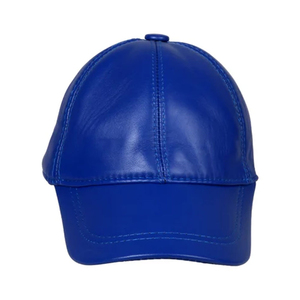 Gorra de Cuero PU de 6 Paneles Personalizada, Impermeable, con Cierre a Presión, para Marca, Venta al por Mayor de Fábrica, Parche Personalizado - Product Image 1