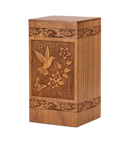 Urnas de Madera para Adultos, Urna Funeraria Artesanal de Madera Pulida, Urna para Entierro a Bajo Precio - Product Image 4