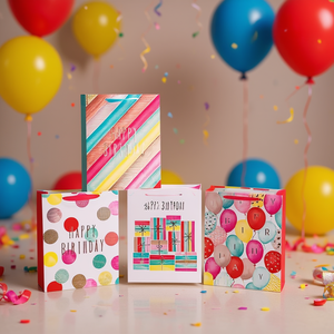 Borsa Regalo ILAN 26x32x10cm per Decorazioni Festa di Compleanno - Product Image 3