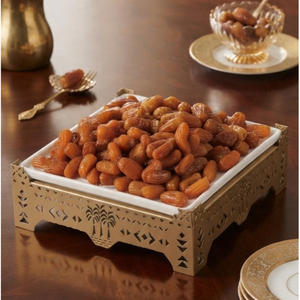 Bandeja de Servicio de Alimentos Convertible de Metal Dorado, Bandeja de Postres Hecha a Mano para Mesa, para Hogar, Hoteles, Bodas y Fiestas - Product Image 6