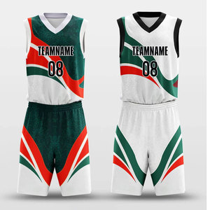 Uniforme de Baloncesto Reversible para Hombre de Alta Calidad, Diseño Personalizado, Venta al Por Mayor - Product Image 1