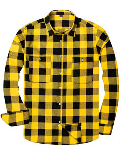 Custom <b>Flannel</b> <b>Shirt</b> <b>Men</b> Long Sleeve Plaid Button Down <b>Shirt</b> Casual 100% Cotton Plaid <b>Flannel</b> <b>Shirts</b> <b>Men</b> - Product Image 4