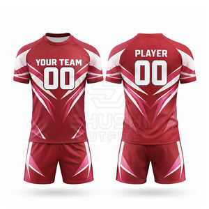 Ensembles en gros personnalisés imprimés grande taille 100 % polyester séchage rapide respirant antibactérien Nouvelle Arrivée - Product Image 6