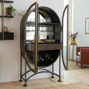 วานดานา แม็กซิมา เมอริโน บาร์บุฟเฟต์โลหะสีดำและสีทอง - Product Image 3