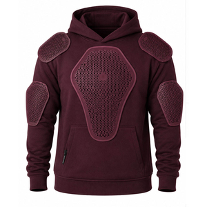 Sudadera Protectora Amarilla con Protecciones en Hombros y Codos para Hombre, Ropa de Motociclismo, Manga Larga, Diseño Transpirable - Product Image 4