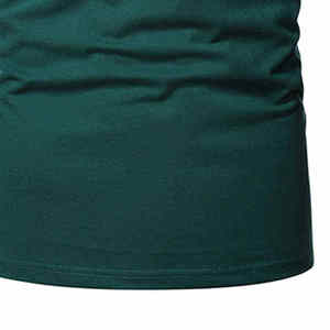 Camisa de Verano Casual para Hombre, 100% Algodón, Tejido Transpirable con Estampado Digital, Cuello Camisero, Manga Corta, Cierre de Botones, Corte Ajustado, Tallas Grandes - Product Image 3