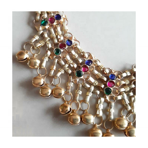 Ensemble de bijoux couleur dorée de Style africain, fait à la main, Tribal Kuchi, - Product Image 5