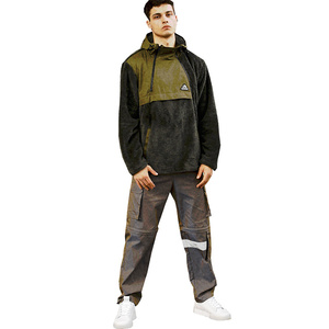 OEM Best Quality <b>Men's</b> Leather Stand Collar Waterproof Eco-Friendly Breathable Canvas Winter <b>Jacket</b> Custom Front Vintage High - Product Image 1
