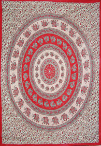 <span class=keywords><strong>Tapisserie</strong></span> murale Mandala imprimée, motif géométrique musulman, 100% coton, lavable en machine, cadre <span class=keywords><strong>noir</strong></span> <span class=keywords><strong>et</strong></span> <span class=keywords><strong>blanc</strong></span> - Product Image 3