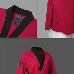 Prix de gros RTS, uniforme de taekwondo sur mesure de haute qualité, respirant, pour l'entraînement aux arts martiaux, avec ceinture AS-TG-4801 - Product Image 5