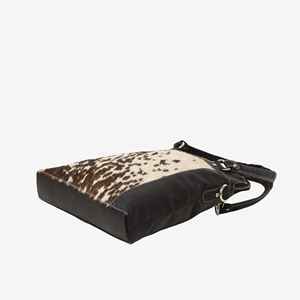 Bolso Tote de Cuero Vacuno Vintage de Moda para Mujer, Bolso de Hombro de Cuero Genuino con Cierre de Cremallera, Bolso de Compras de Moda LHTB-0066 - Product Image 2