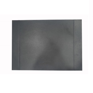 Customizable <b>Leather</b> Deskpad Holder with Folder Pattern PU <b>Leather</b> and Genuine <b>Leather</b> Options Features Custom Logo - Product Image 1