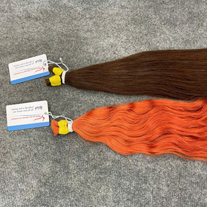 Cabello Humano Virgen Vietnamita de Doble Trama a Granel, de Colores, Suave y Sedoso, Listo para Enviar - ¡Venta Caliente al por Mayor! - Product Image 2